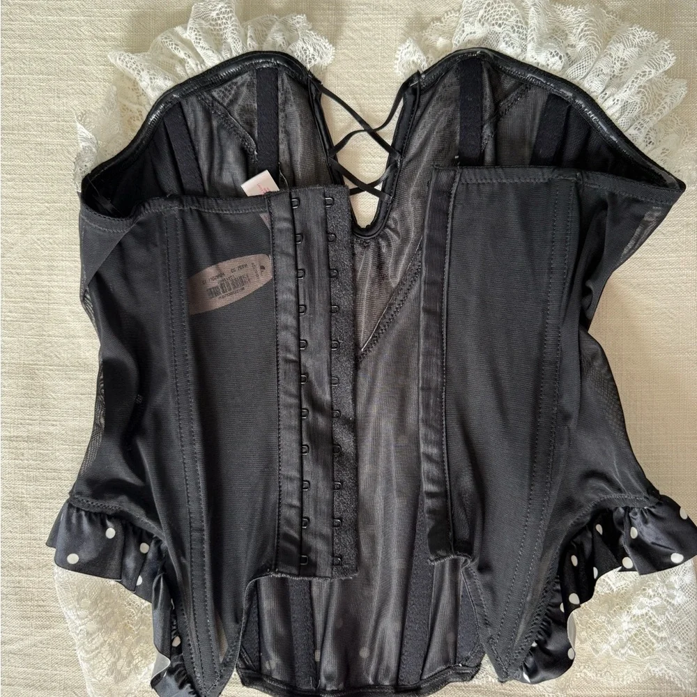 Victoria's Secret Black Corset Top - Picture 4 of 6